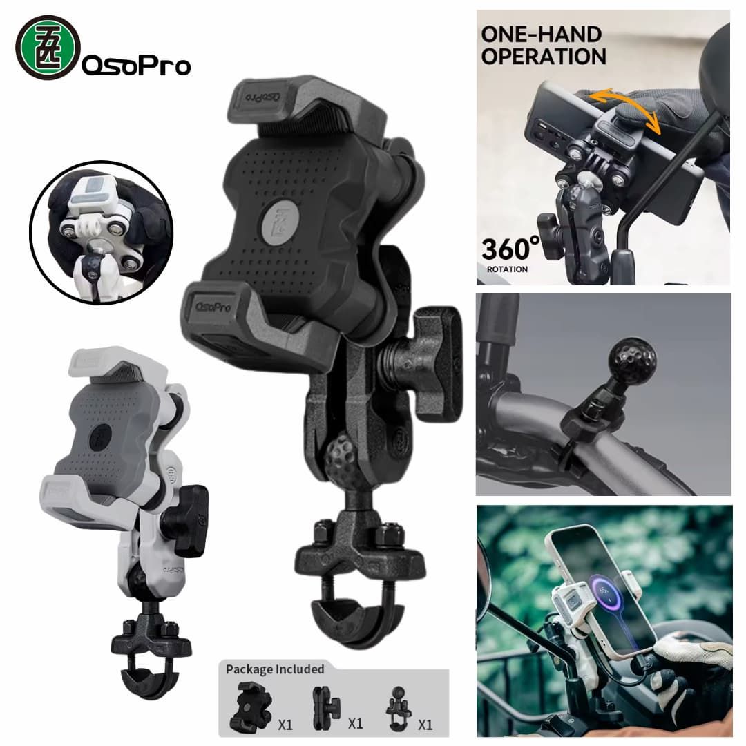 GIÁ ĐỠ ĐIỆN THOẠI OSOPRO VH MOUNT - ĐA VỊ TRÍ LẮP ĐẶT