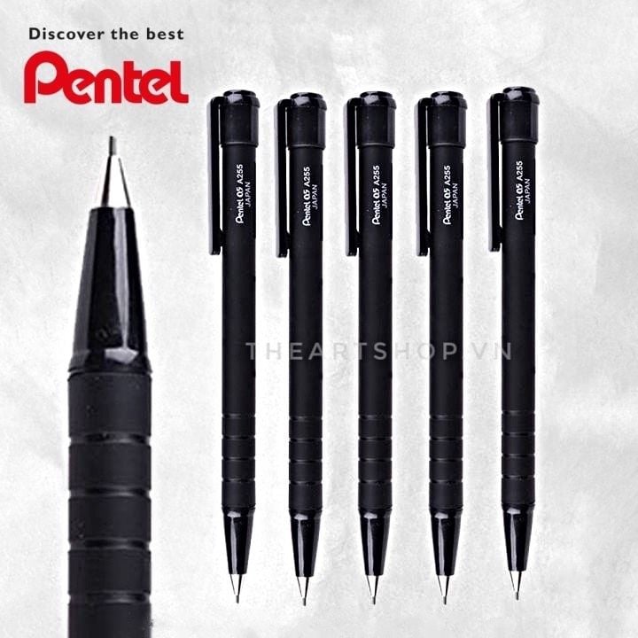 Bút chì bấm Pentel 0.5mm A255 Japan