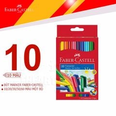 Bộ marker FABER CASTELL 10/20/30/50/60 màu - FABER CASTELL Marker Set 10/20/30/50/60 colors