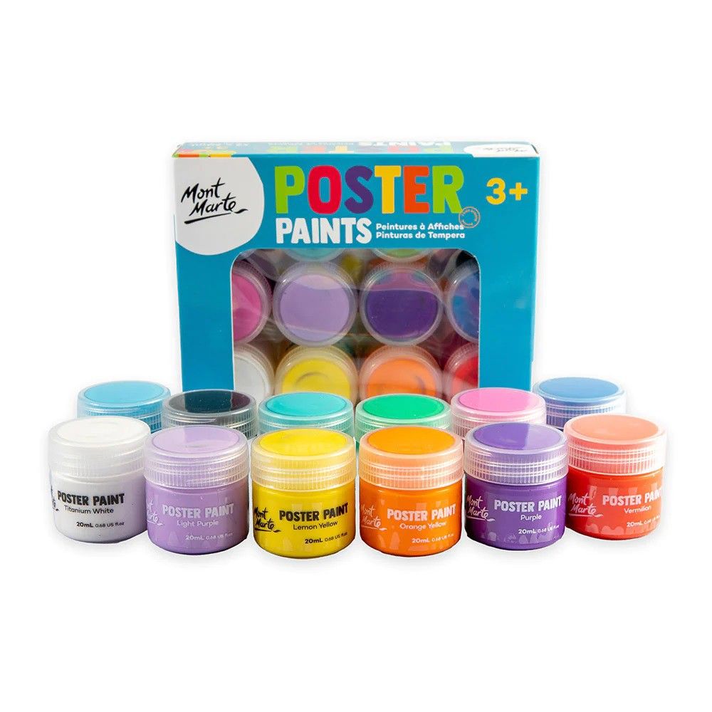Bộ màu Poster Mont Marte 20ml