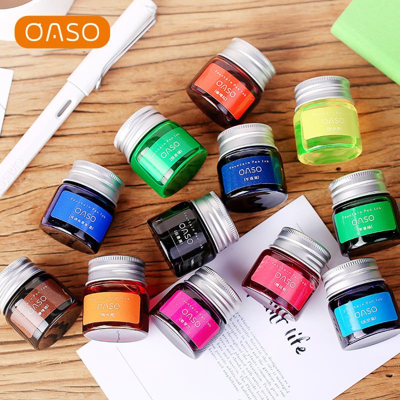 Mực OASO 20ml/hủ dùng cho bút máy hoặc calligraphy
