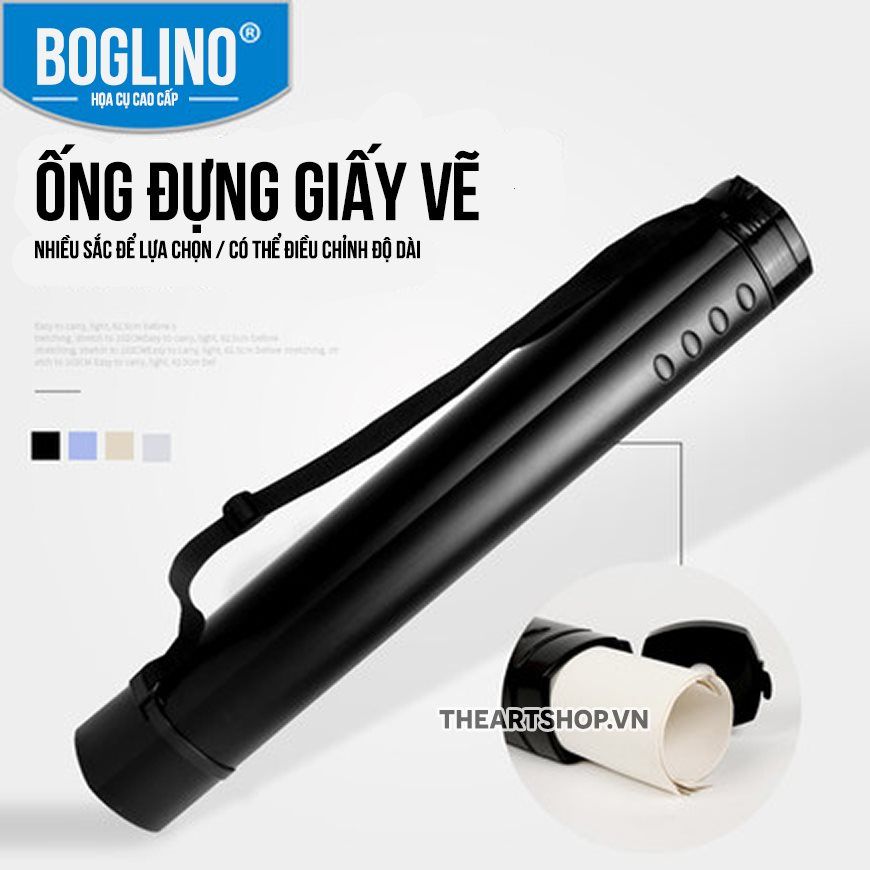 Ống đựng giấy vẽ BOGLINO cao cấp