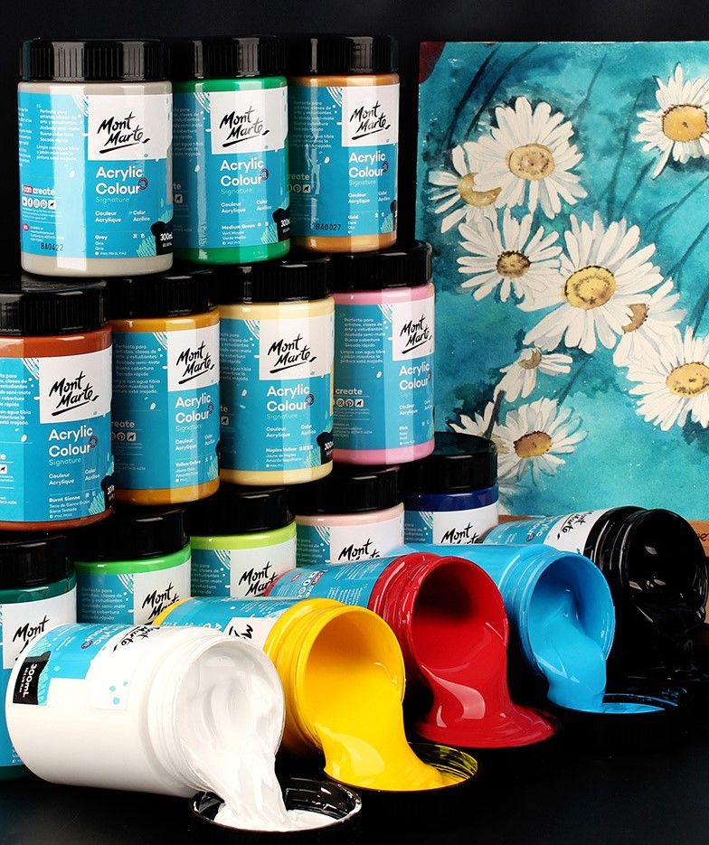 Màu Acrylic Mont Marte hũ 300ml