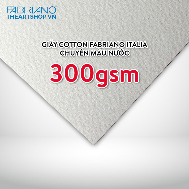 Giấy cotton FABRIANO , HAPPY - COLD PRESSED