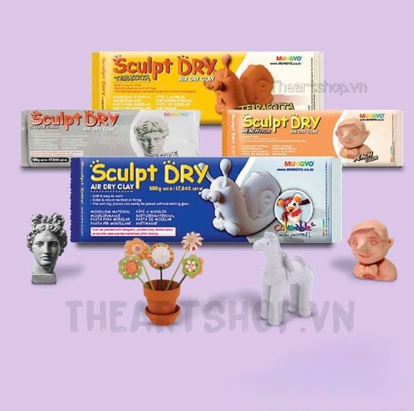 Đất sét tự Khô MUNGYO - MungYo Air Dry Clay