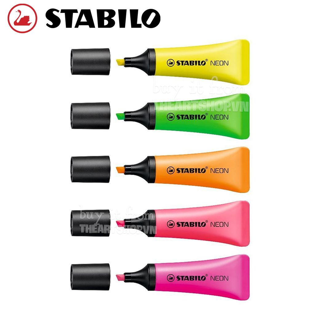 Bút Highlight STABILO - STABILO Neon Highlighter (Made in Germany)