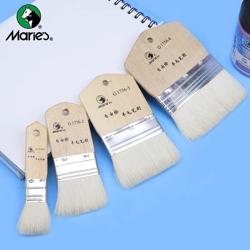 Cọ vẽ Marie's đầu dẹt bản lớn G1755
