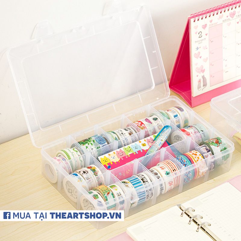 Hộp lưu trữ Washi Tape 15 ngăn