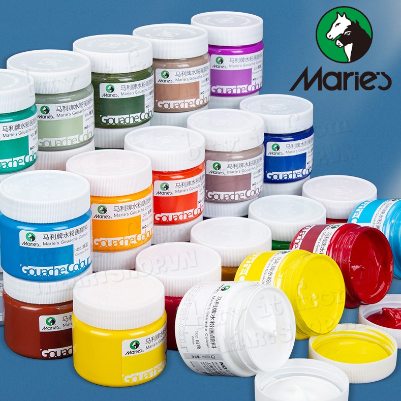 Màu gouache Marie's hũ 100ml