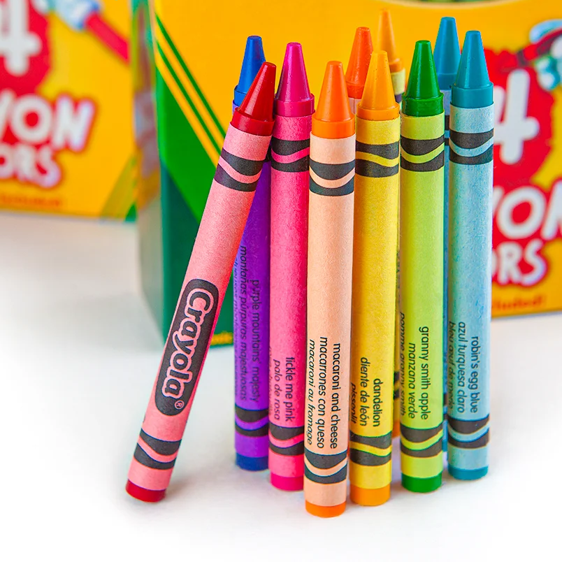 Bộ màu sáp Crayola Crayons 8/64 màu