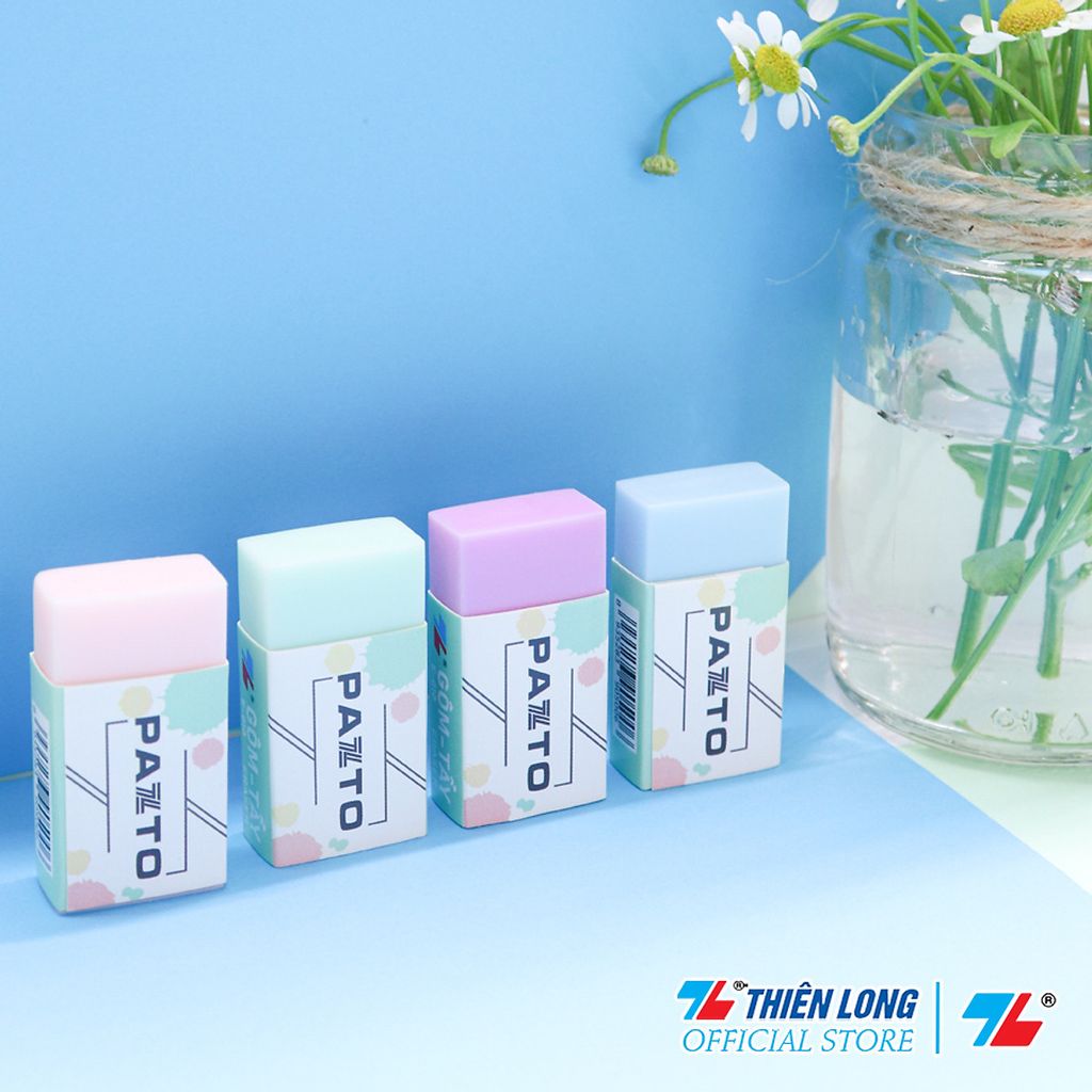 Gôm tẩy Pazto Pastel Thiên Long