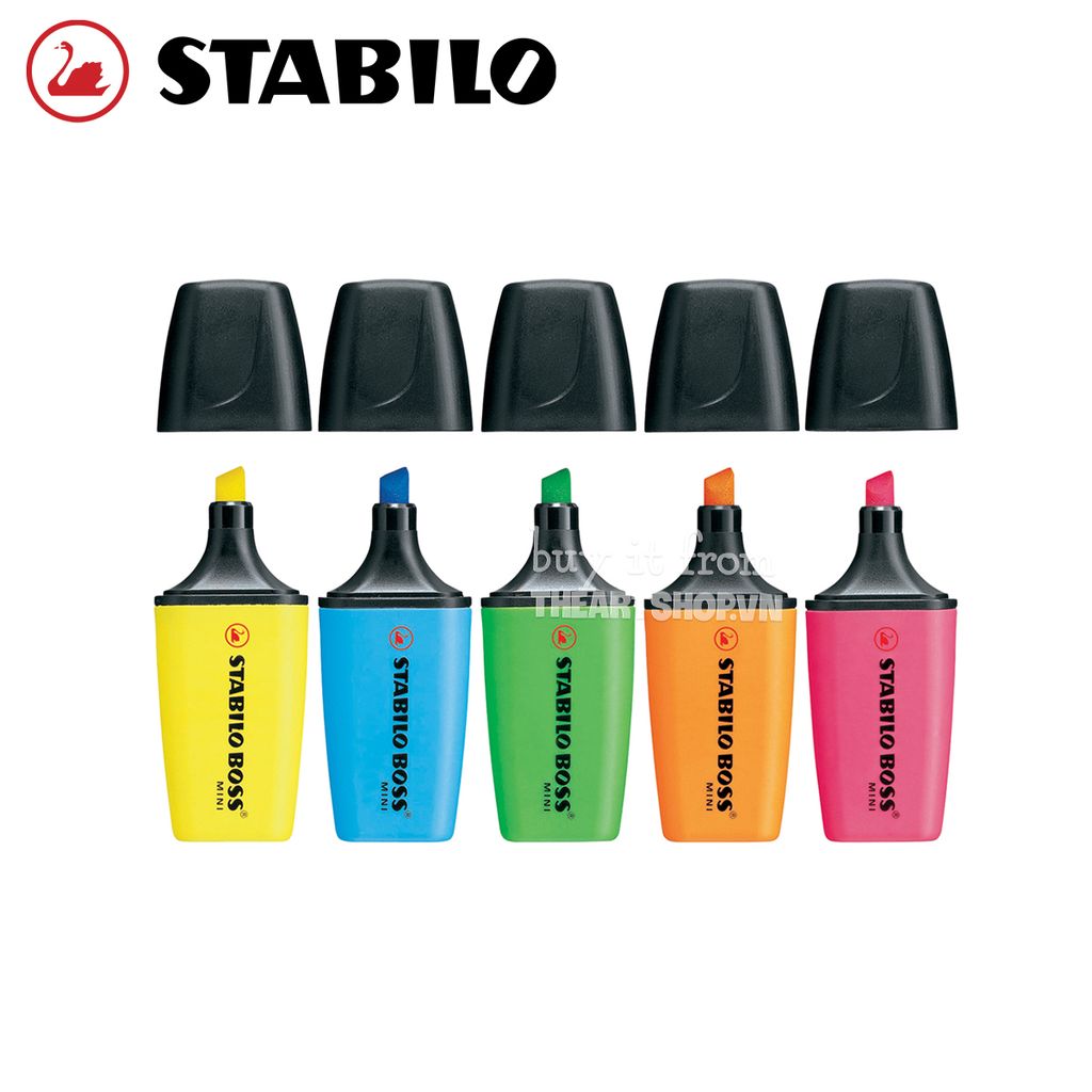 Bút Highlight STABILO - STABILO Boss Mini Highlighter (Made in Germany)