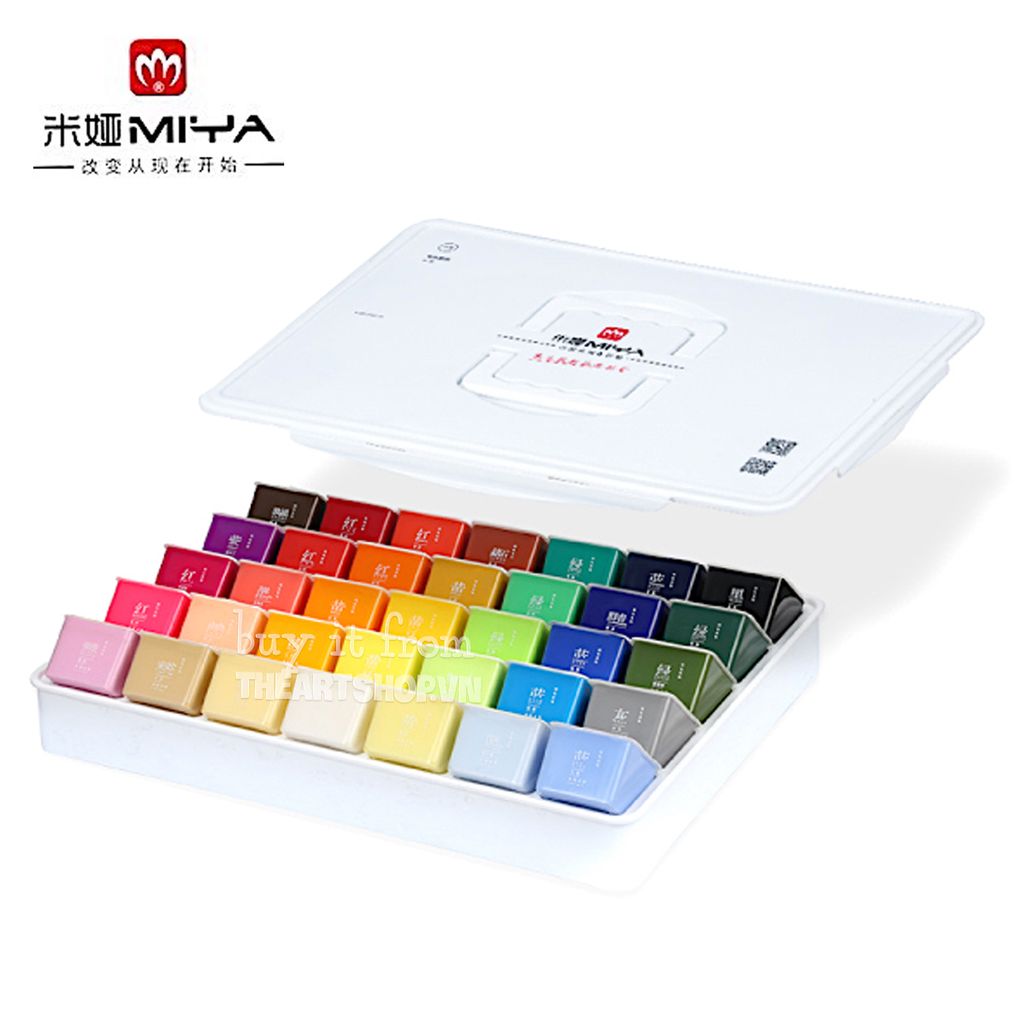 Bộ màu gouache MIYA HIMI - MIYA gouache Set 56