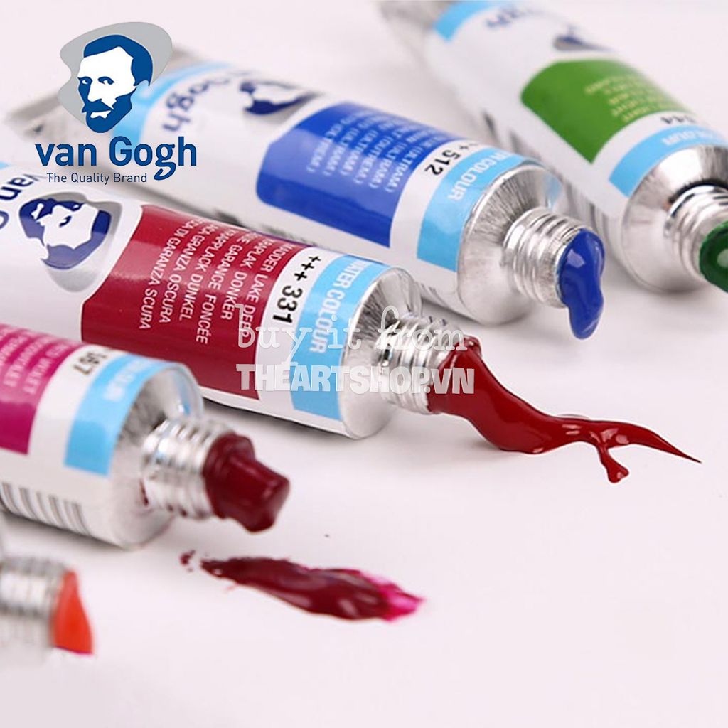 Màu nước VAN GOGH dạng tuýp 10ml (Bán lẻ) - VAN GOGH tube 10ml (Retail)