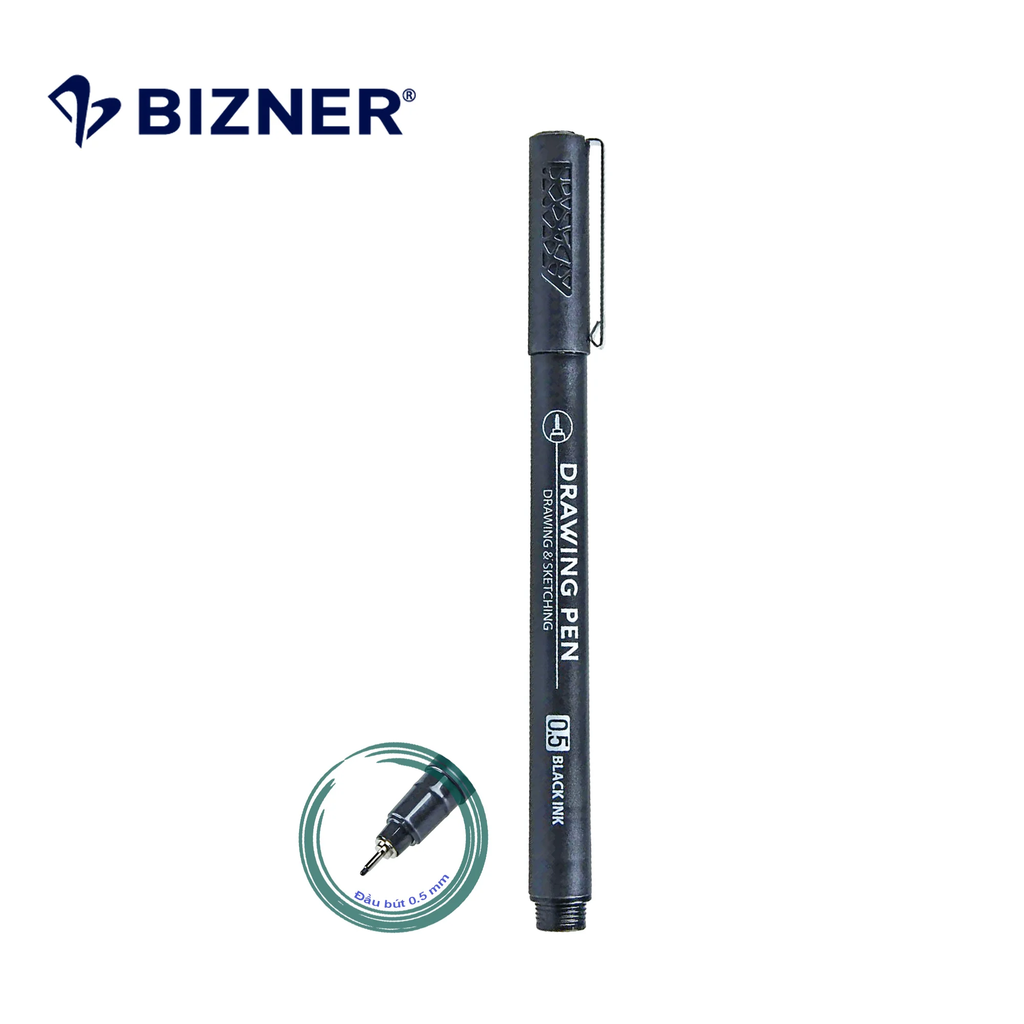 Bút kim vẽ kỹ thuật ngòi 0.5mm Bizner BIZ-DW01