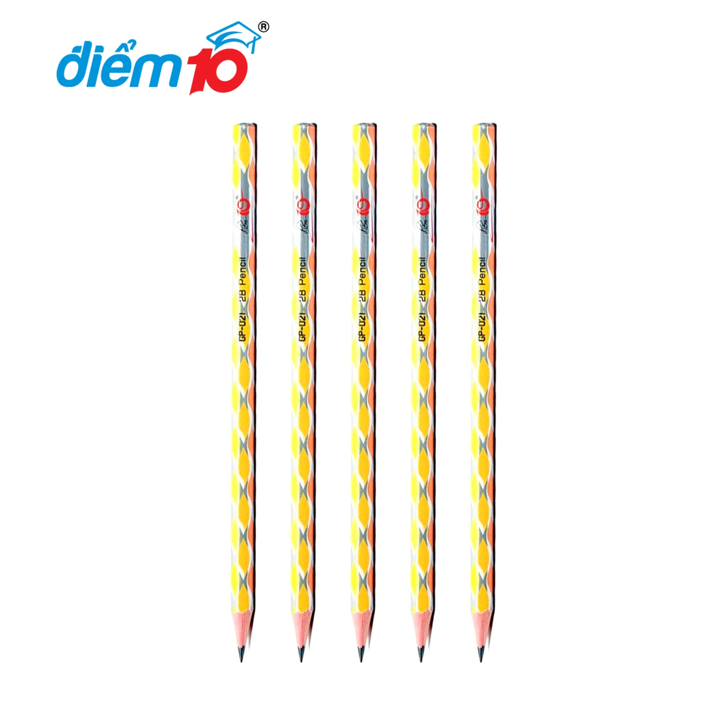 Bút chì gỗ 2B Thiên Long điểm 10 TP-GP021