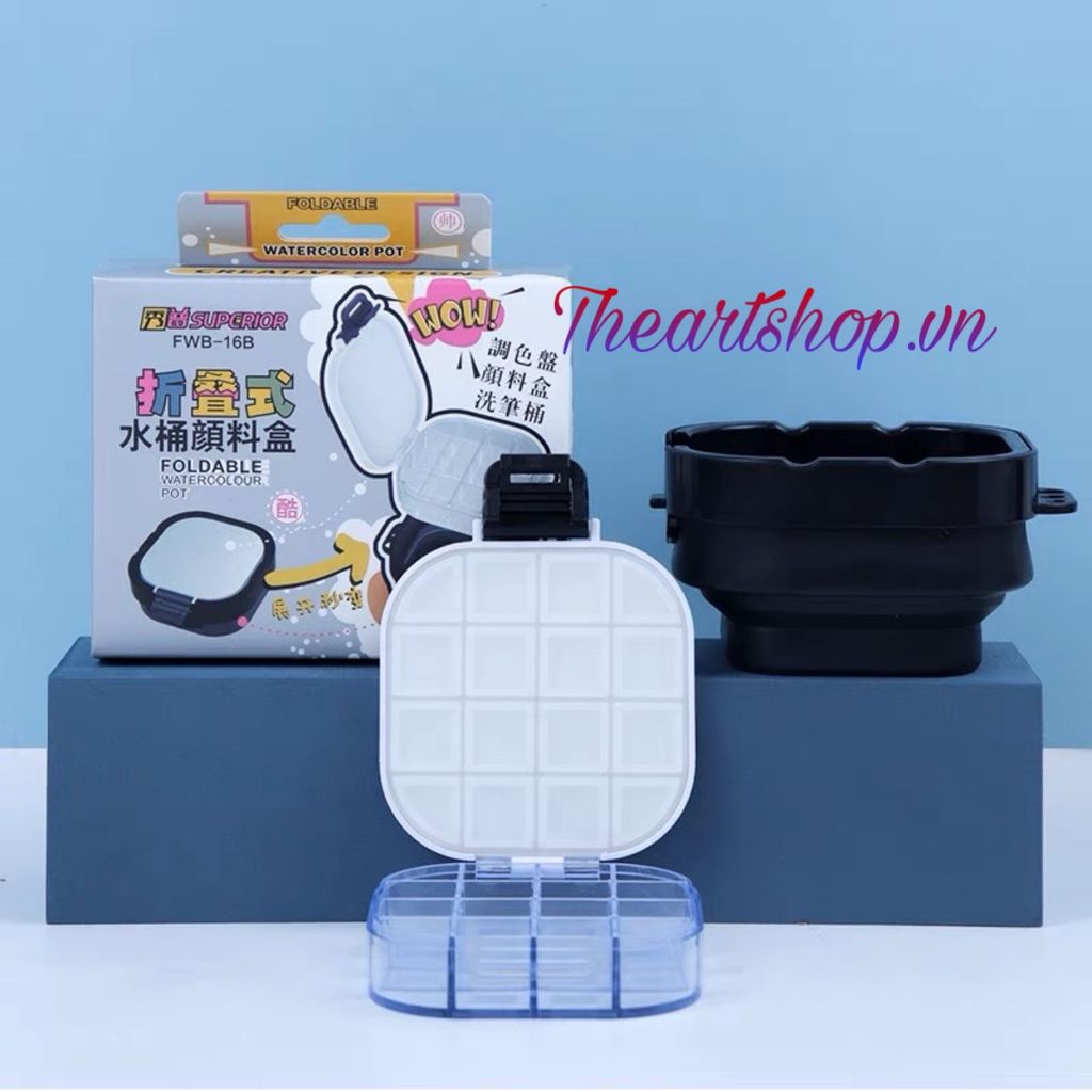 Xô rửa cọ silicon SUPERIOR