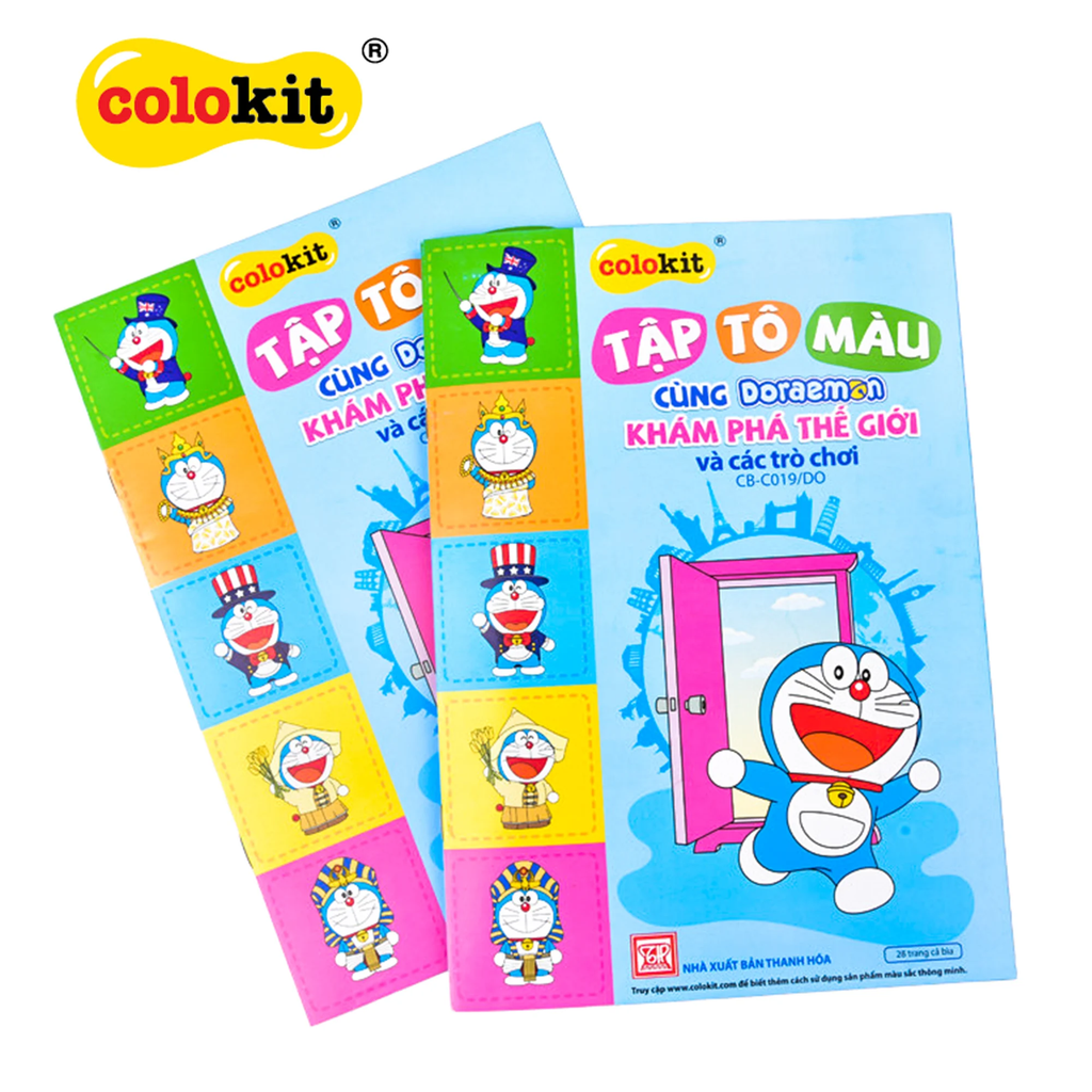 Tập tô màu Colokit Doraemon Thiên Long