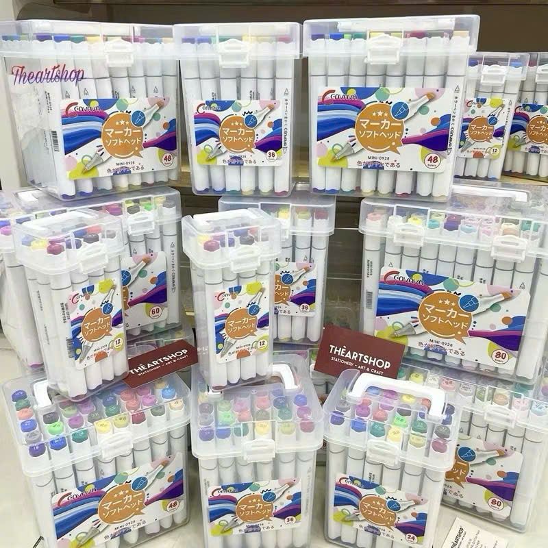 (NEW) Bộ bút marker Touch CENVAVA (MINI-0928)  - CENVAVA Touch marker Set 12/18/24/36/48/60/80