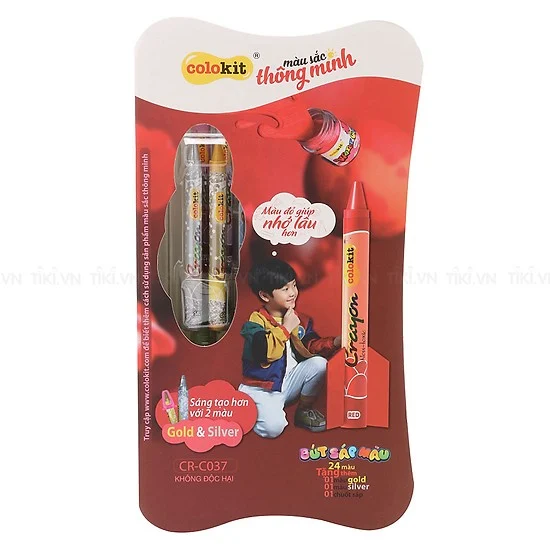 Bộ bút sáp màu Thiên Long Colokit 26 màu CR-C037