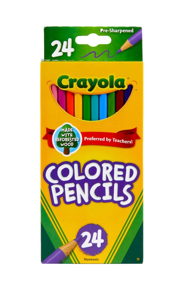Bộ bút chì màu Crayola 24 / 50 màu