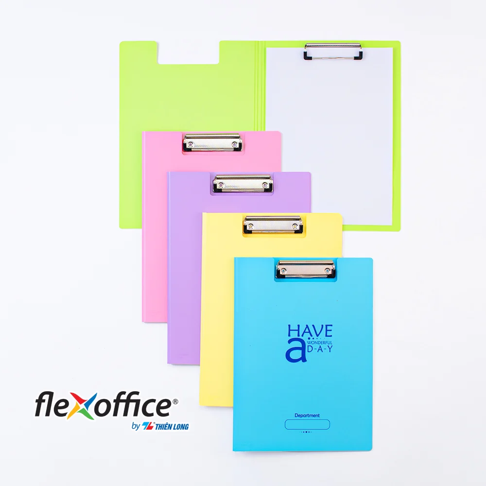 Bìa trình ký kép A4 Thiên Long Flexoffice FO-CB03