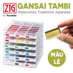 Màu nước GANSAI TAMBI (Màu lẻ) - KURETAKE Gansai Tambi (Retail)