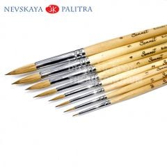 Cọ lông Chồn SONNET - NEVSKAYA PALITRA SONNET Kolinsky Brush