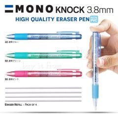 Bút gôm tẩy TOMBOW - TOMBOW Mono Knock 3.8 Eraser