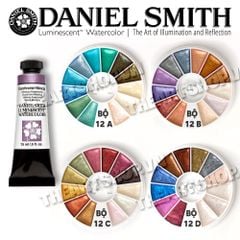 Bộ Pocket màu nước DANIEL SMITH - DANIEL SMITH Luminescent Pocket Watercolor 0.6ml/1ml