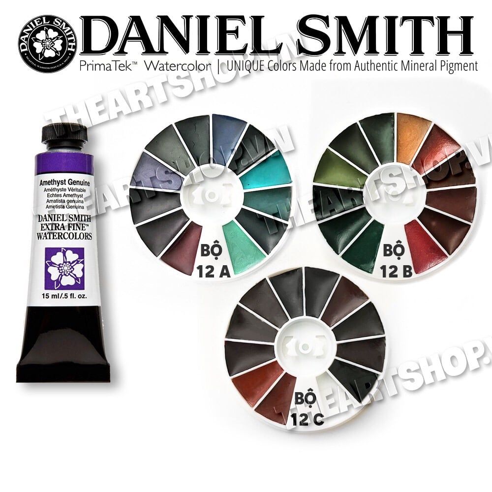 Bộ Pocket màu nước DANIEL SMITH - DANIEL SMITH PrimaTek Pocket Watercolor 0.6ml
