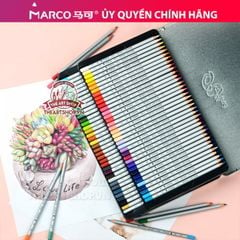 Chì màu MARCO 72 màu (Hộp thiếc) - MARCO Raffine 72 Color Pencils (Metal box)