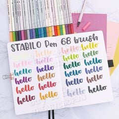 Bút đầu cọ STABILO (bán lẻ) - STABILO Pen 68 brush