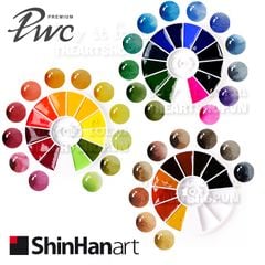 Bộ Pocket màu nước 33 màu * 0,6ml PWC SHINHAN set Limited Edition - chất lượng Artist Grade