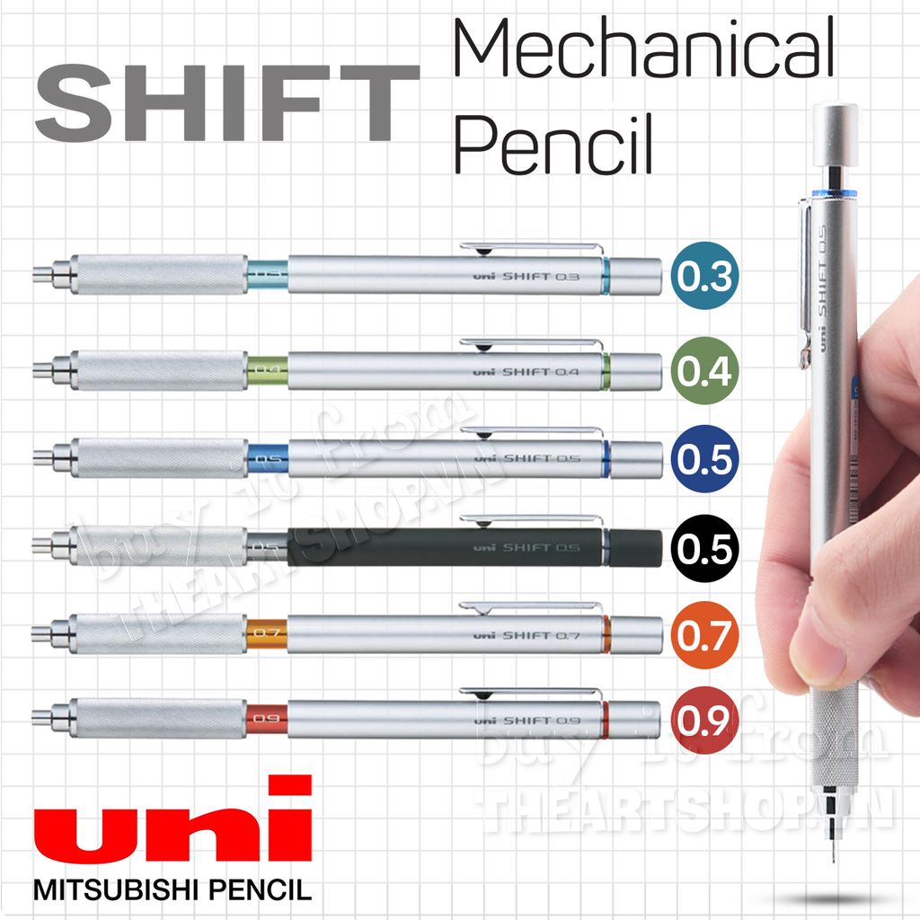 Uni Shift Mechanical Drafting Pencil - 0.3mm