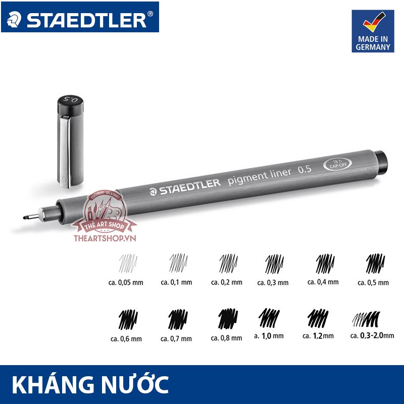 Bút đi nét chuyên nghiệp STAEDTLER - STAEDTLER 308 Pigment Liner