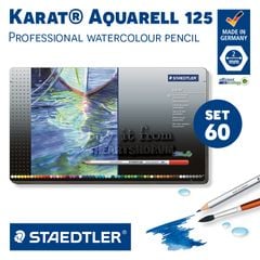 Chì màu nước chuyên nghiệp STAEDTLER Karat® Aquarell Watercolor 60 colors