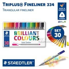 Bút vẽ đi nét STAEDTLER - STAEDTLER Triplus® Fineliner 334 - Set 30