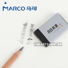 Gôm tẩy MARCO cao su 8B - MARCO 8B Eraser (Tẩy được 8B)