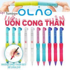 Chì bấm cơ khí uốn cong thân TOMBOW 0.5mm - TOMBOW Olno Body Knock Mechanical Pencil 0.5 mm