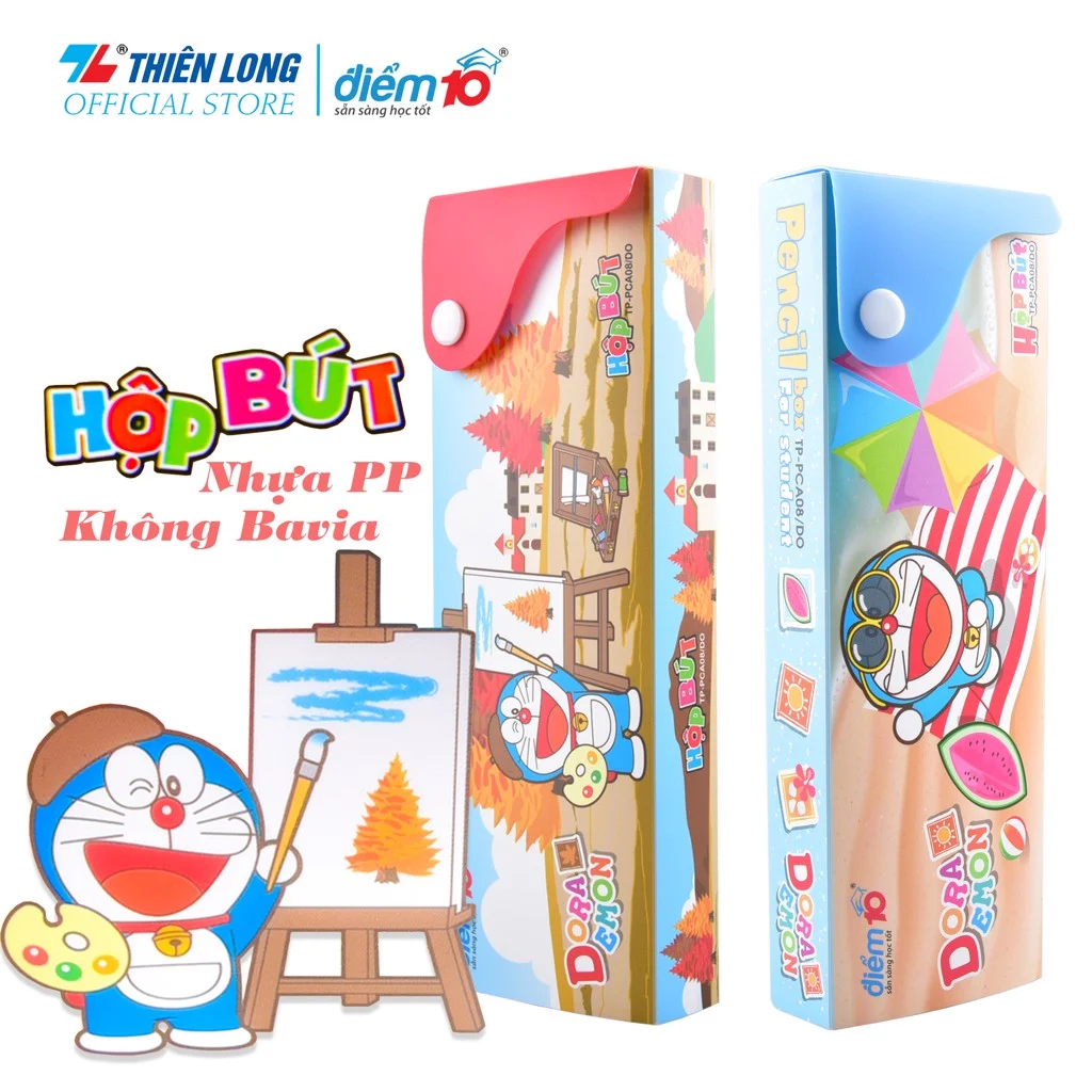 Hộp viết Điểm 10 Doraemon TP-PCA08/DO