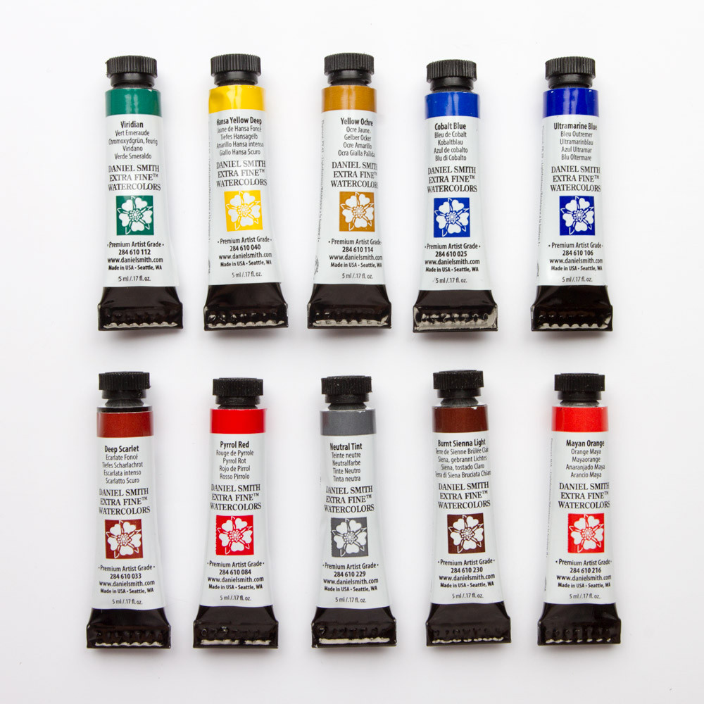 DANIEL SMITH Extra Fine Watercolour tube 5ml (Retail) MADE IN USA