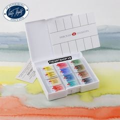 Bộ màu nước WHITE NIGHTS 12 màu (Hộp nhựa) - NEVSKAYA PALITRA WHITE NIGHTS Watercolor Set 12 colors (Plastic box)