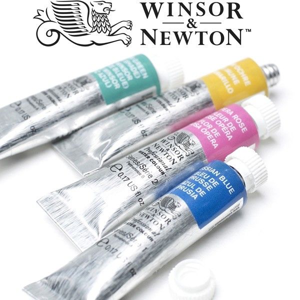 Màu nước chuyên nghiệp WINSOR (Bán lẻ) - WINSOR & NEWTON Professional Watercolor tube 5ml (Retail)