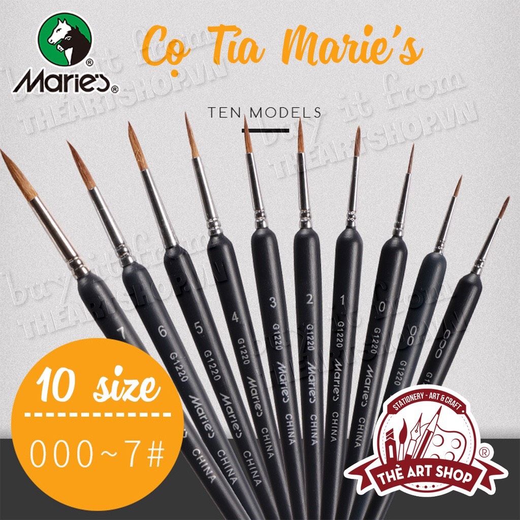 Chì than MARIES loại mới THEARTSHOPVN #38 Chì than MARIES loại mới THEARTSHOPVN