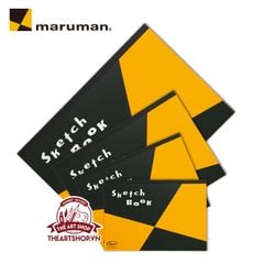 Sổ vẽ MARUMAN 50 tờ  - MARUMAN ZUAN Sketchpad - 126.5gsm-50 Sheets (Made in Japan)