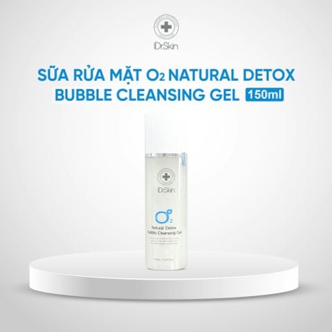 Sữa rửa mặt detox da, tự tạo bọt iDrSkin O2 Natural Detox Bubble Cleansing Gel