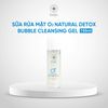 Sữa rửa mặt detox da, tự tạo bọt iDrSkin O2 Natural Detox Bubble Cleansing Gel