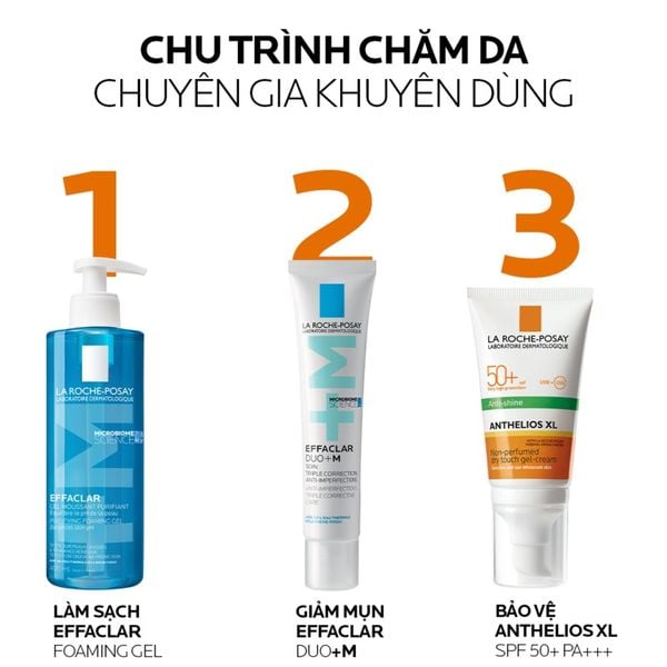 Kem chống nắng phổ rộng, nâng tông kiềm dầu La Roche-Posay Anthelios XL SPF50+ PA++++