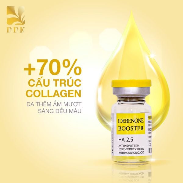 Tinh chất Meso ULTRA V Idebenone Booster trắng da, mờ nám, thâm sạm, căng bóng trẻ hóa da